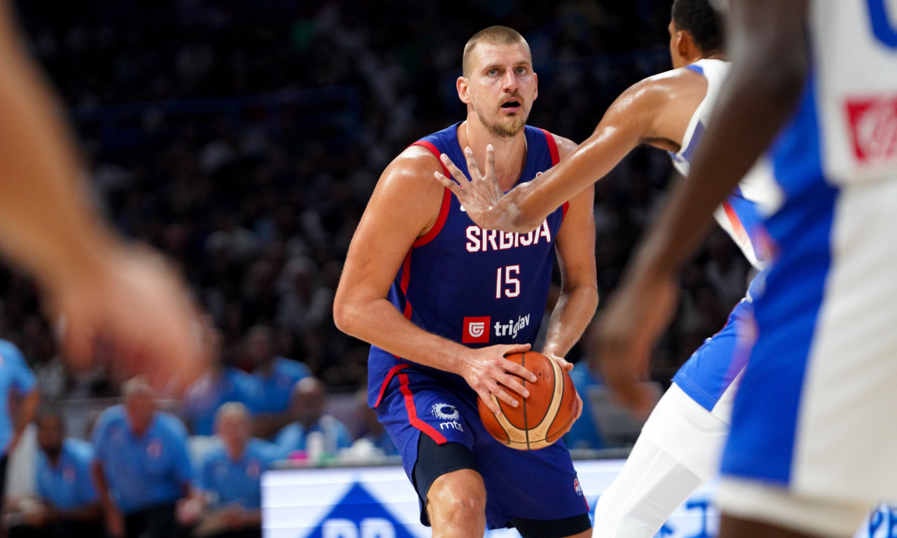 JOKIĆ VODIO ORLOVE DO POBEDE: Košarkaši Srbije nadigrali Francusku u prijateljskom meču u Beogradu! (FOTO)