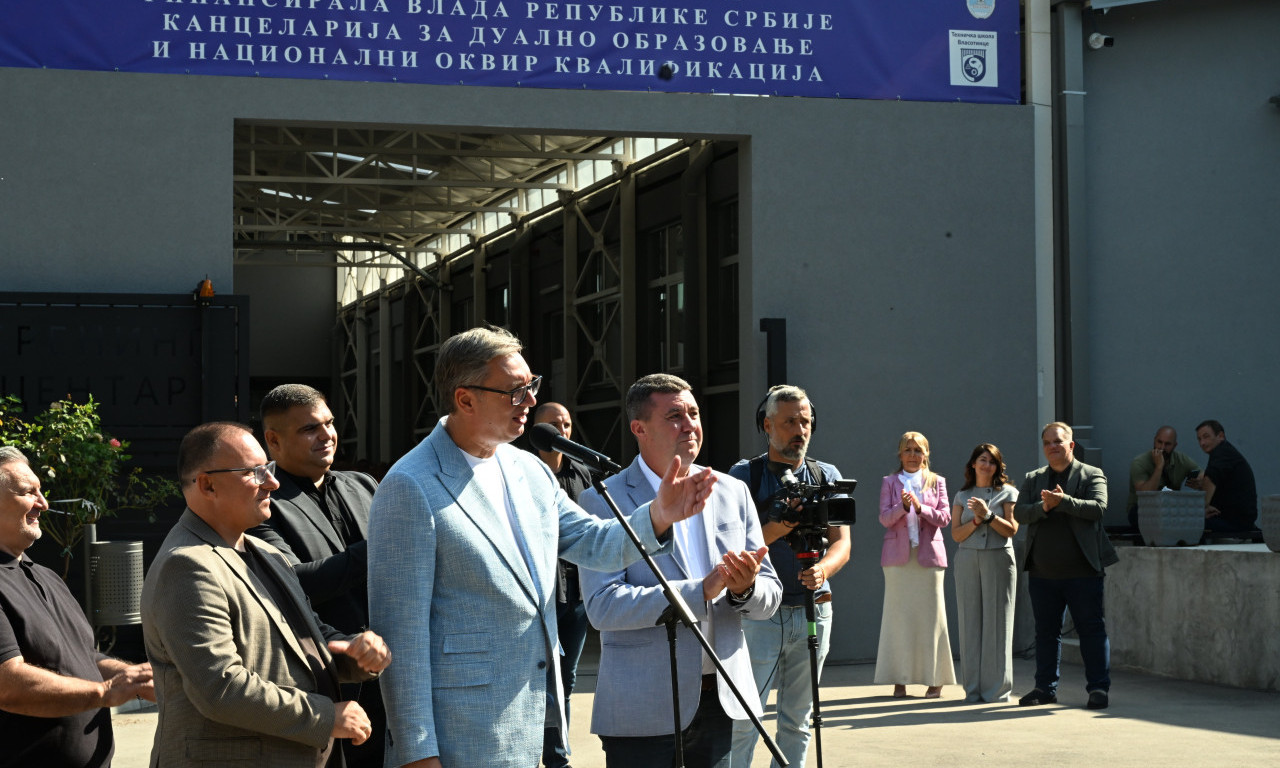 VLASOTINCE DOBIJA TRENING CENTAR ZA DUALNO OBRAZOVANJE Otvaranju prisustvovao predsednik (FOTO+VIDEO)