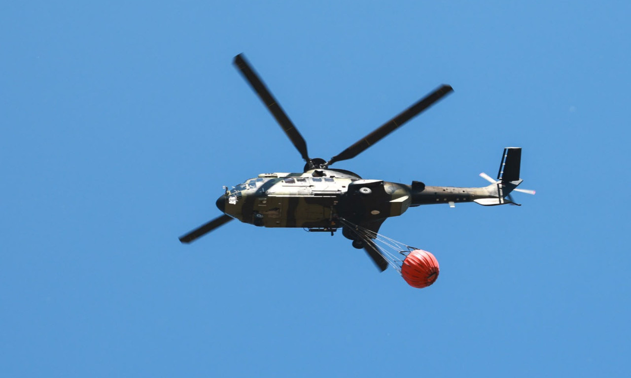 PREVAZIŠLI SVE: Rekordan broj dejstava Helikopterske jedinice za dva dana u Deliblatskoj peščari