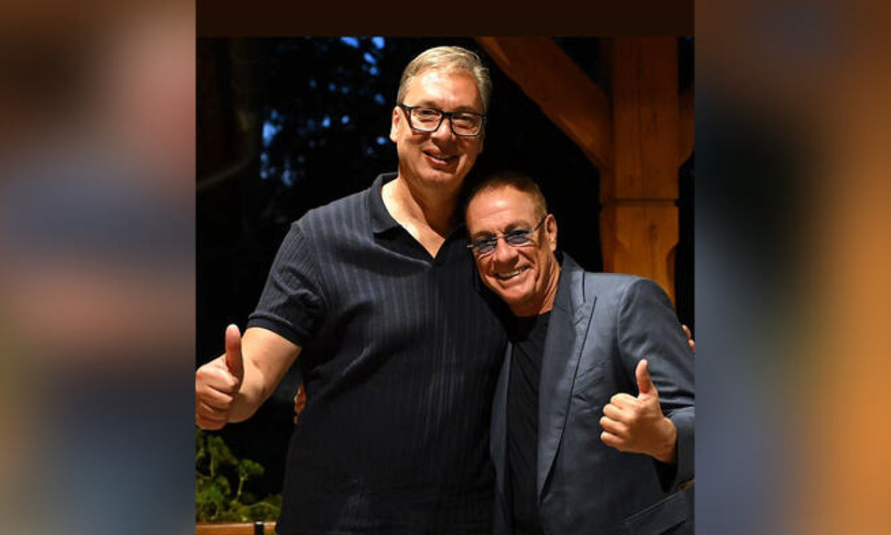 VUČIĆ UGOSTIO ŽAN-KLODA VAN DAMA! Slavni glumac stigao u Beograd, evo o čemu su razgovarali