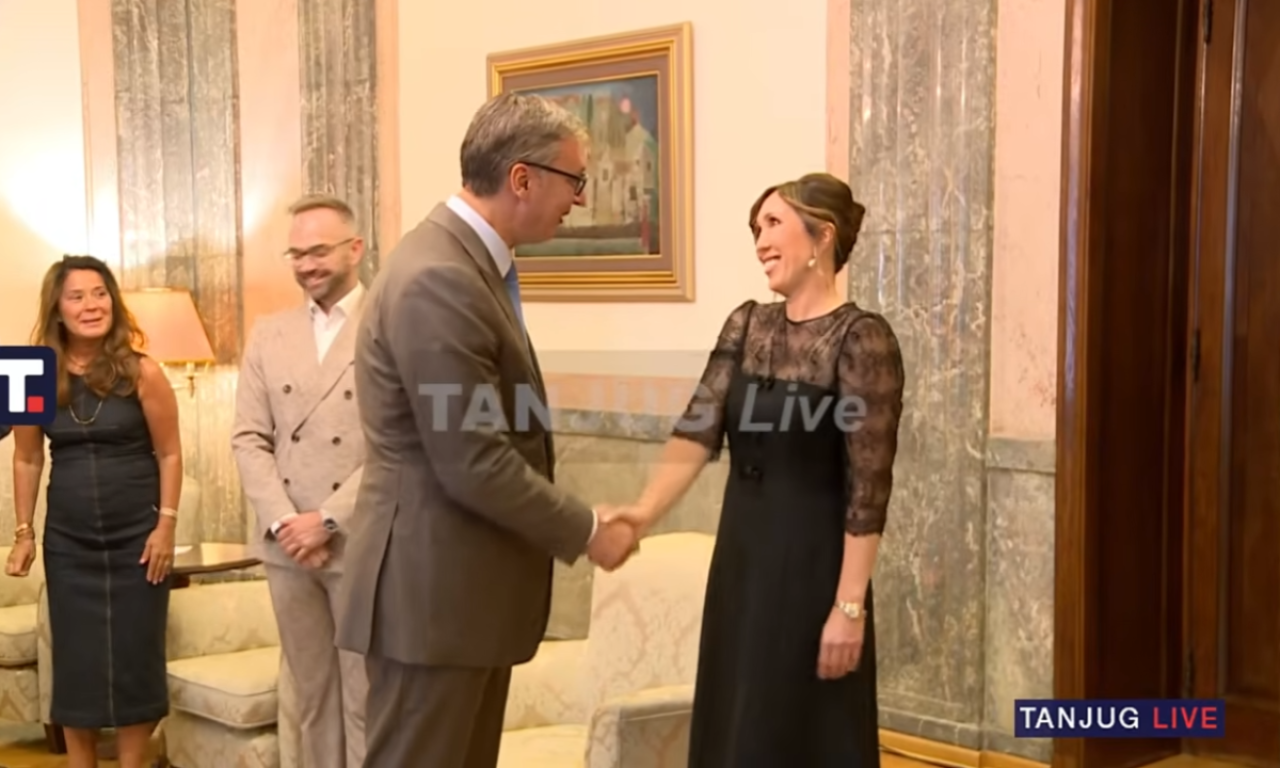 JELENA JANKOVIĆ ĆE BITI PROMOTER EKSPA 2027 Predsednik Vučić sa nekadašnjom prvom teniserkom sveta (VIDEO)
