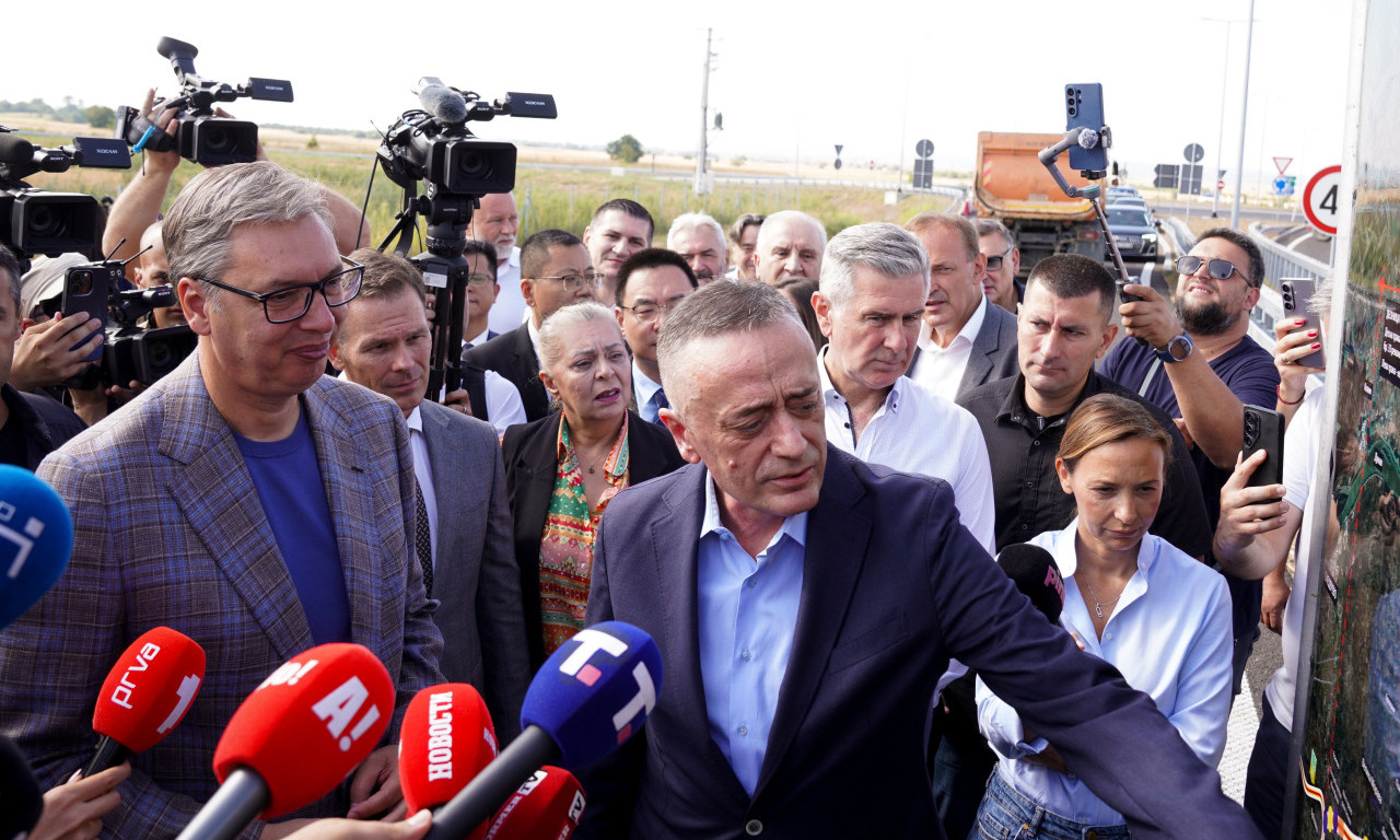 VUČIĆ NA OTVARANJU KLJUČNE DEONICE DUNAVSKOG KORIDORA: Za 2 godine urađeno 187 kilometara auto-puteva (VIDEO)