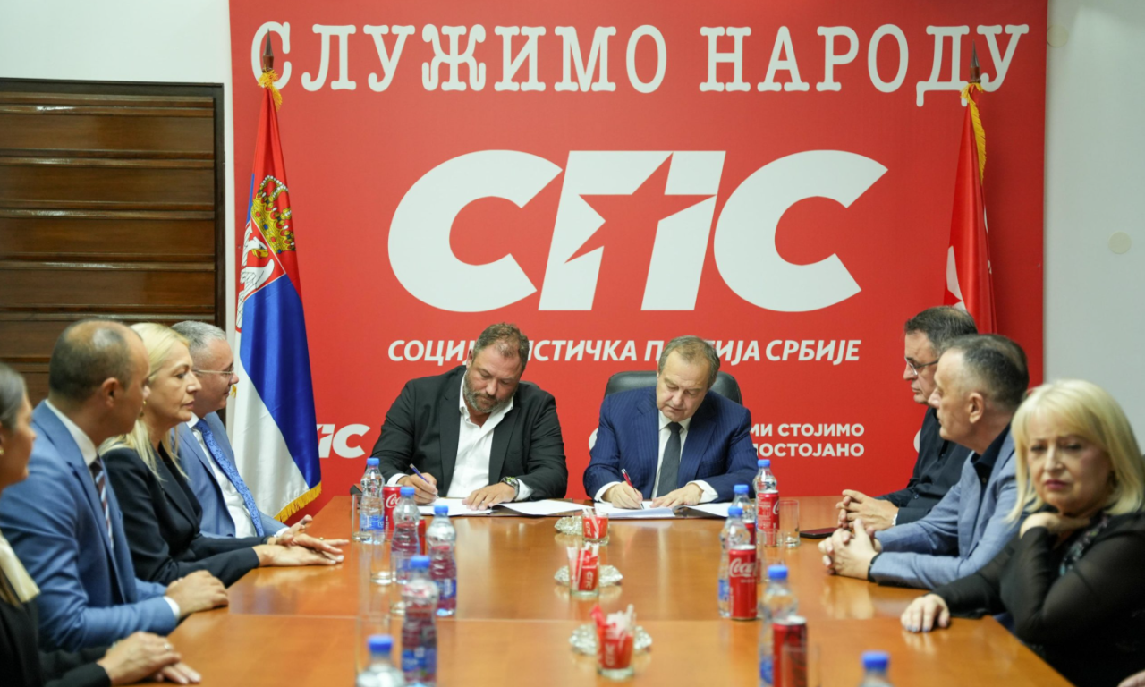 DAČIĆ IMA NOVOG PARTNERA Evo sa kim je SPS potpisao memorandum o saradnji