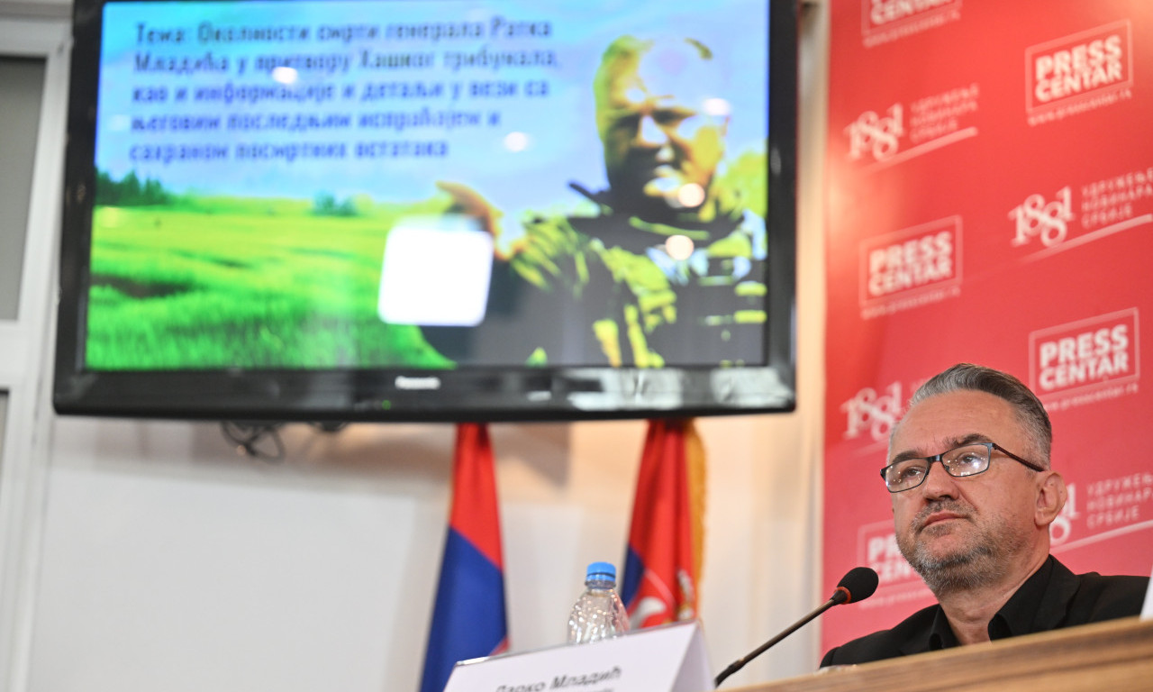 PORODICA IZNELA DETALJE O SMRTI RATKA MLADIĆA Sin Darko rekao tačno vreme i mesto sahrane, pa se obratio svima koji žele da dođu (VIDEO)