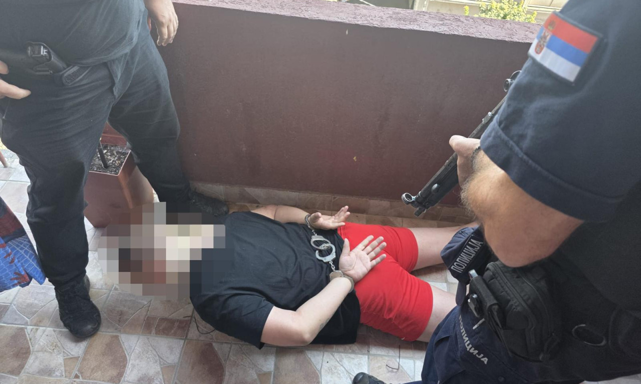 ZA NJIM BILA RASPISANA INTERPOLOVA POTERNICA: U Ćupriji uhapšen Hrvat! Evo šta mu se stavlja na teret! (FOTO)