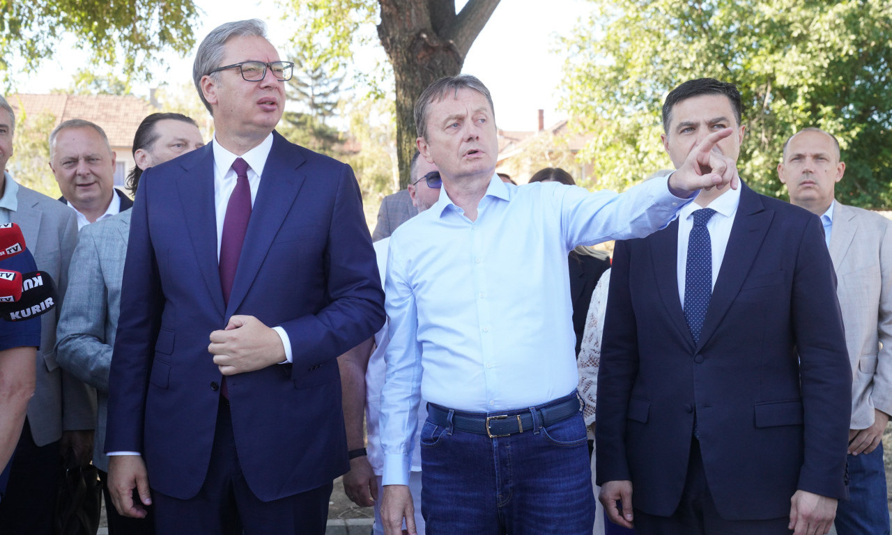 "OVO ĆE DA BUDE REMEK DELO, TO DUGUJEMO MAJKAMA I ŽENAMA" Predsednik Vučić u Nišu obilazi lokaciju za izradnju porodilišta (VIDEO)