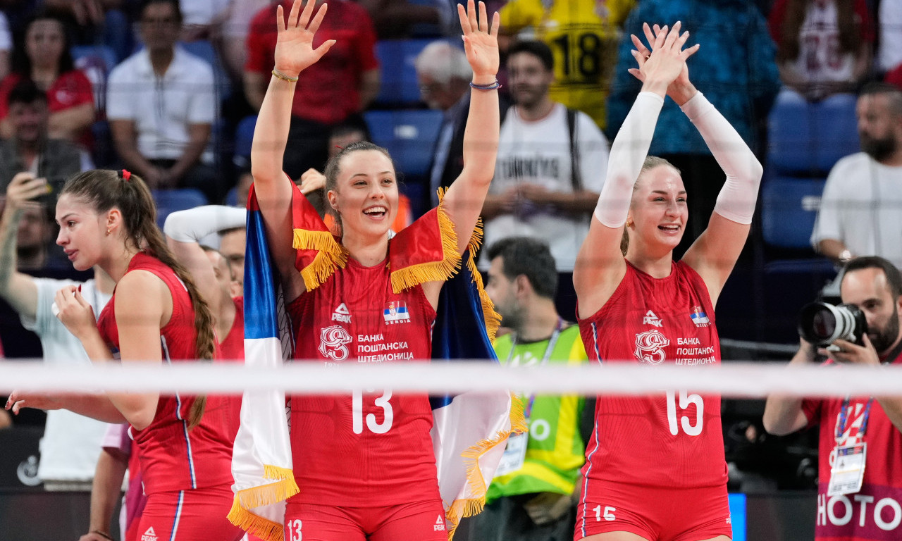 SIJA KAO ZLATO: Odbojkašice Srbije osvojile bronzanu medalju na Evropskom prvenstvu