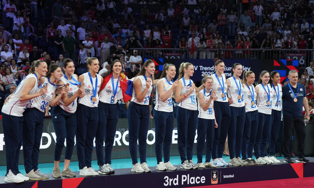 KAKAV POTEZ! Vlada Srbije nagradila odbojkašice za osvojenu bronzanu medalju! Evo o kom iznosu je reč