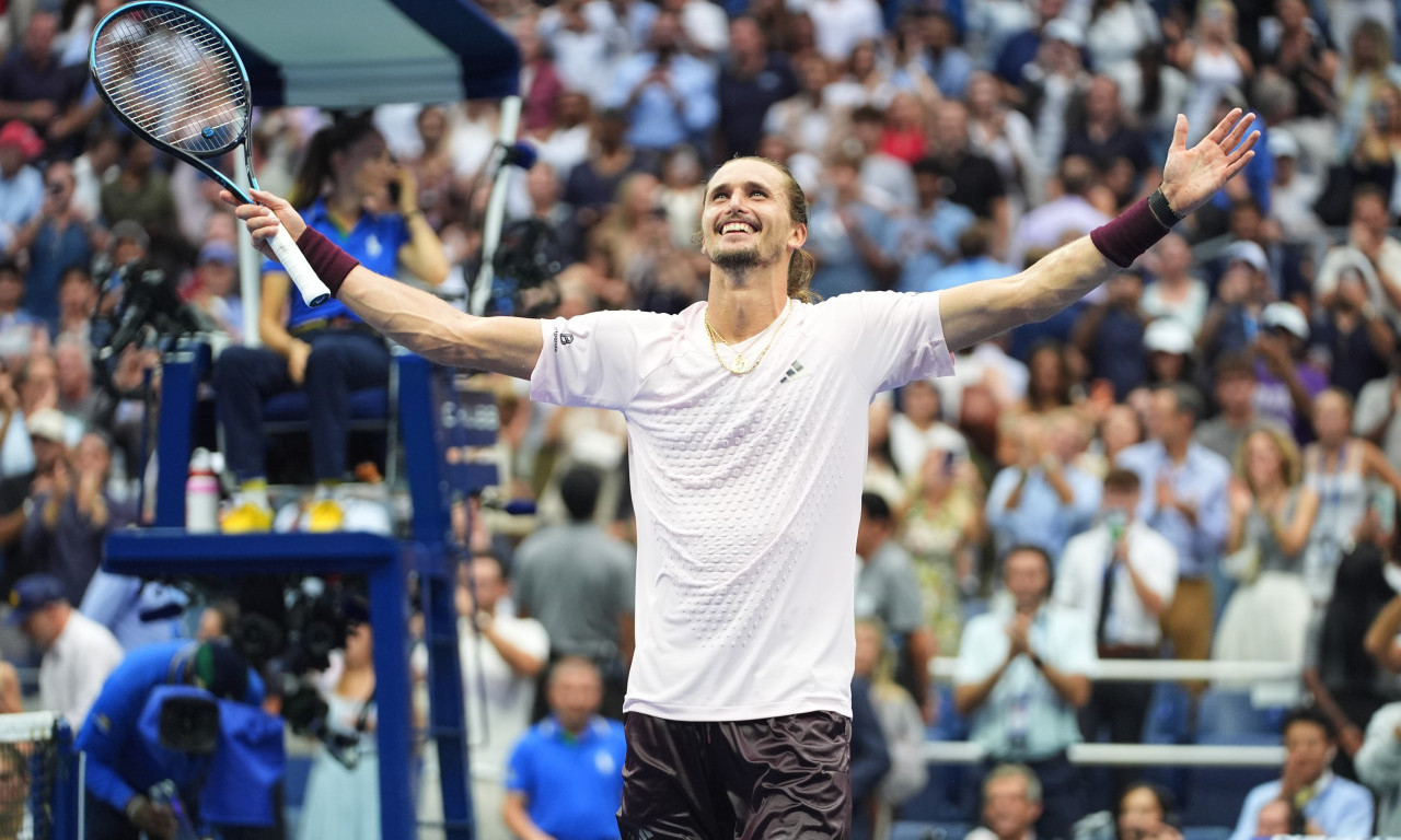 KRALJ NJUJORKA JE NEMAC: Zverev srušio Šeltona i osvojio US Open! (FOTO)