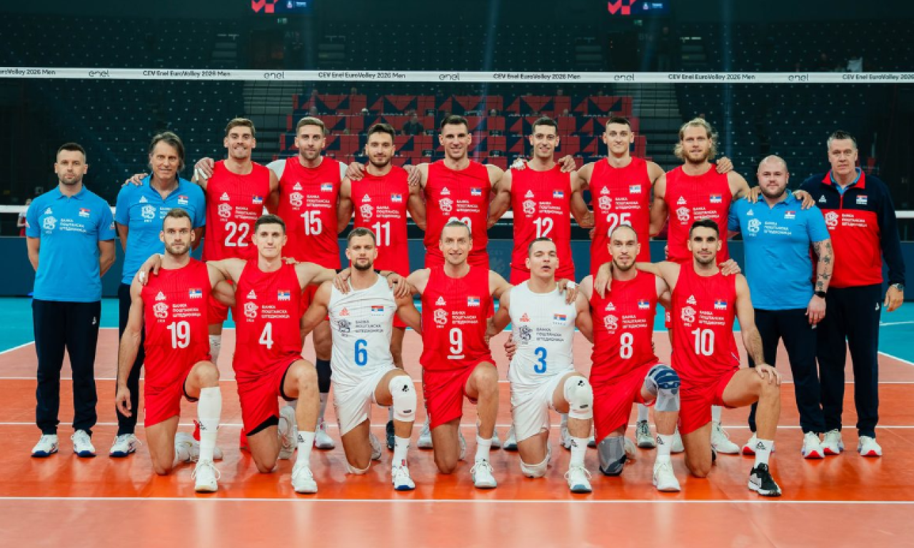 ODBOJKAŠI, SVIM SRCEM SMO UZ VAS! Evo gde i kada možete gledati prenos meča Srbija – Holandija na EP