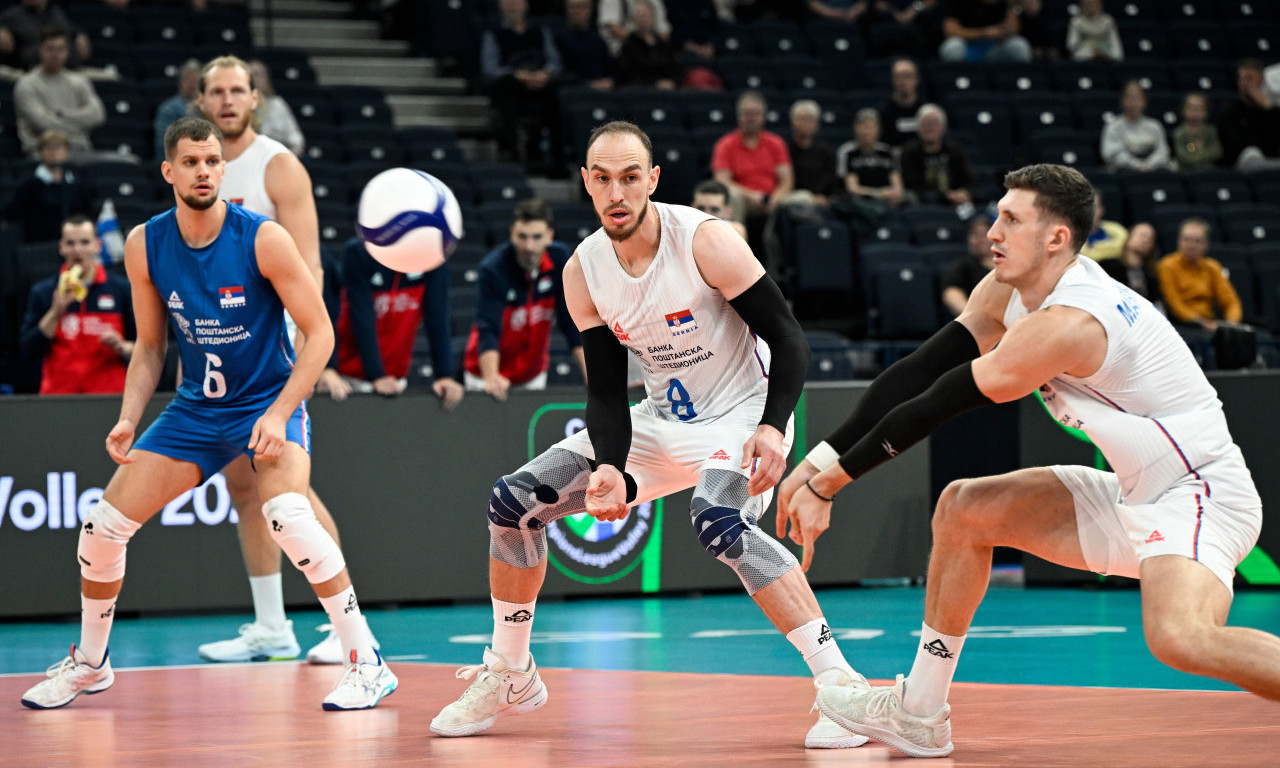 "ORLOVI" TREĆI U GRUPI: Odbojkaši Srbije poraženi od Belgije na Evropskom prvenstvu (FOTO)