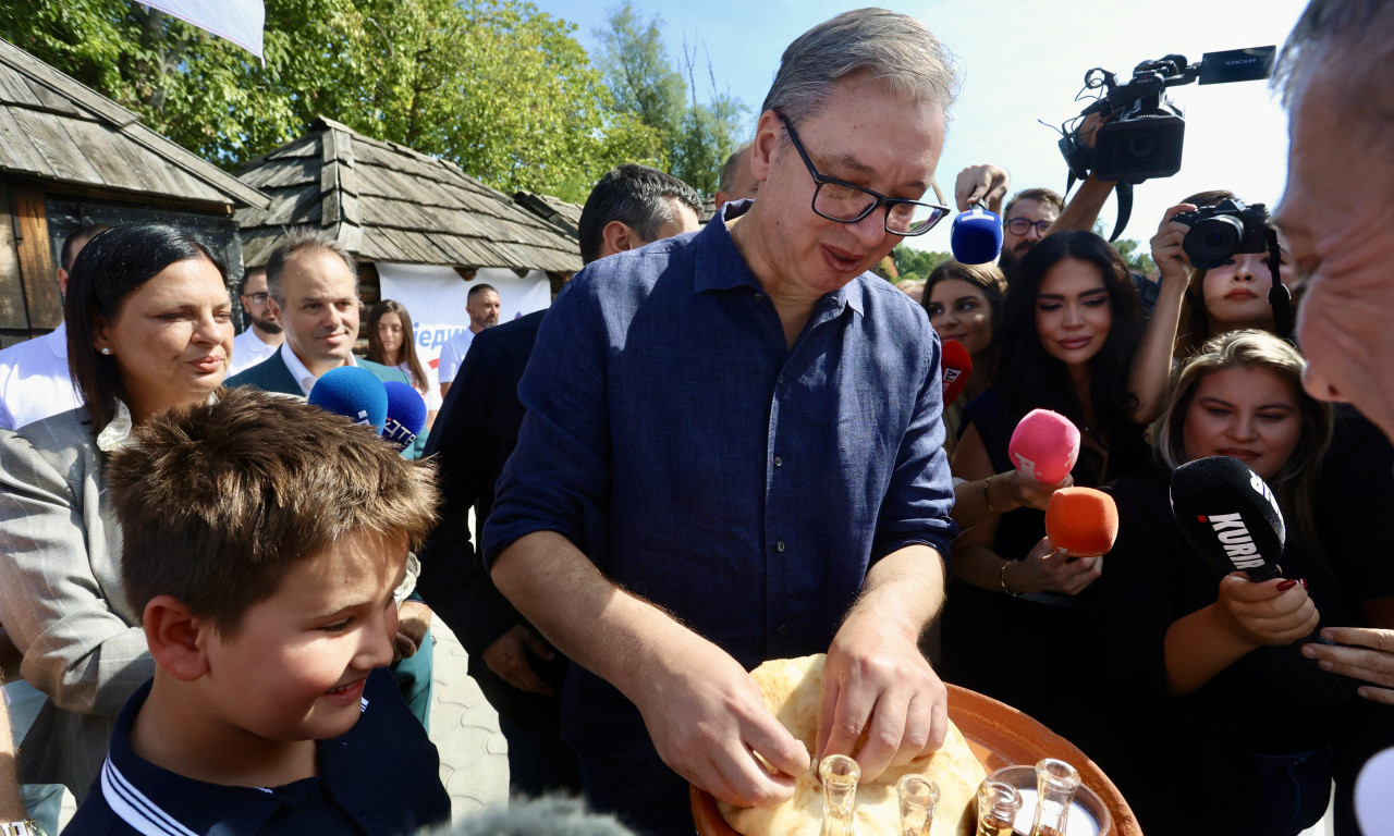 VUČIĆ U VELIKOJ PLANI: Predsednik najavio nove projekte - "Samo da se izborimo za to da Srbija može da nastavi putem u budućnost"