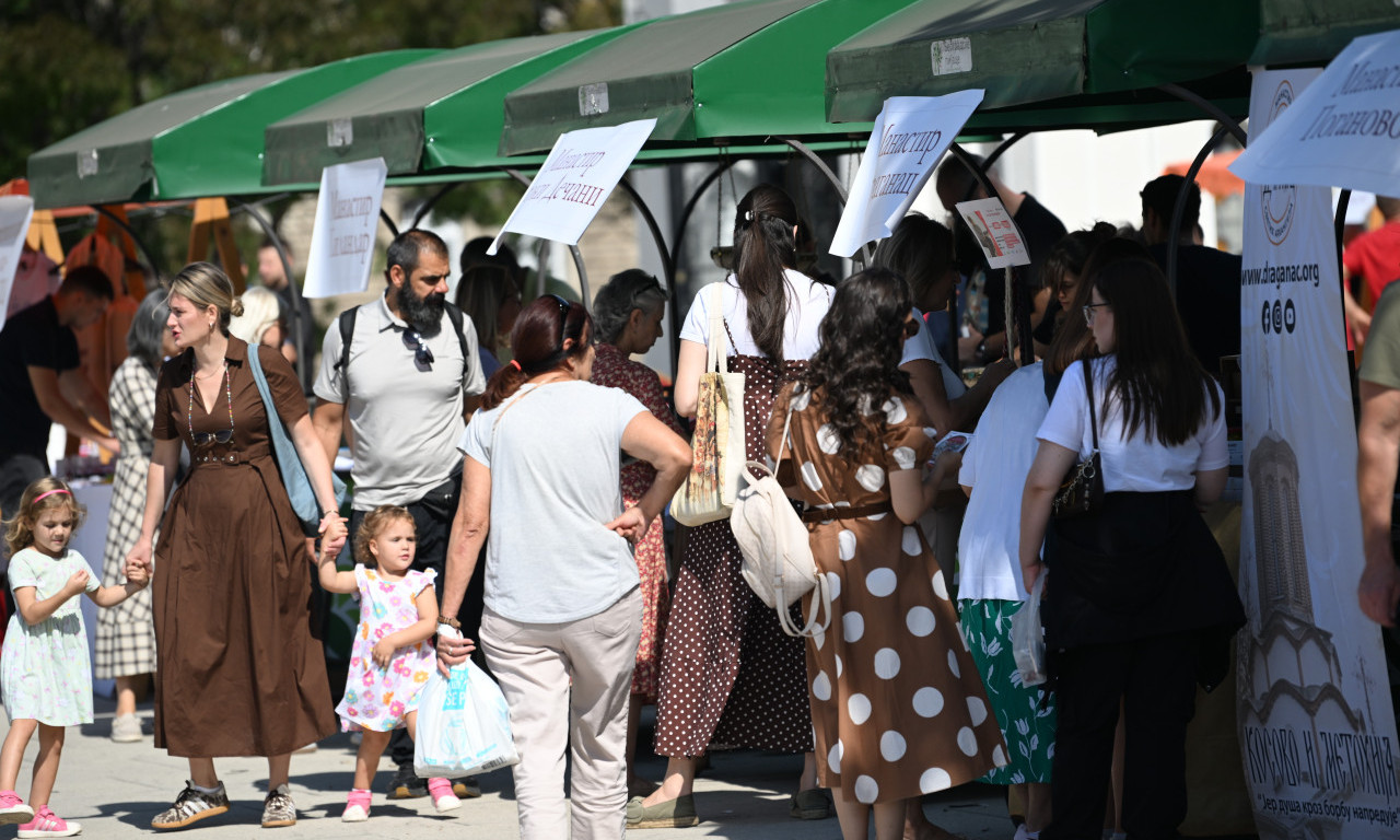FESTIVAL MANASTIRSKIH PROIZVODA: Predstavilo se oko 30 manastira iz Srbije
