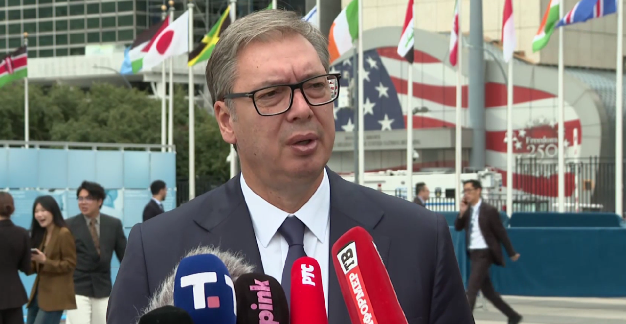 VUČIĆ U NJUJORKU: Sa Landauom će biti reči o investicijama, politici i svim drugim ključnim pitanjima (VIDEO)