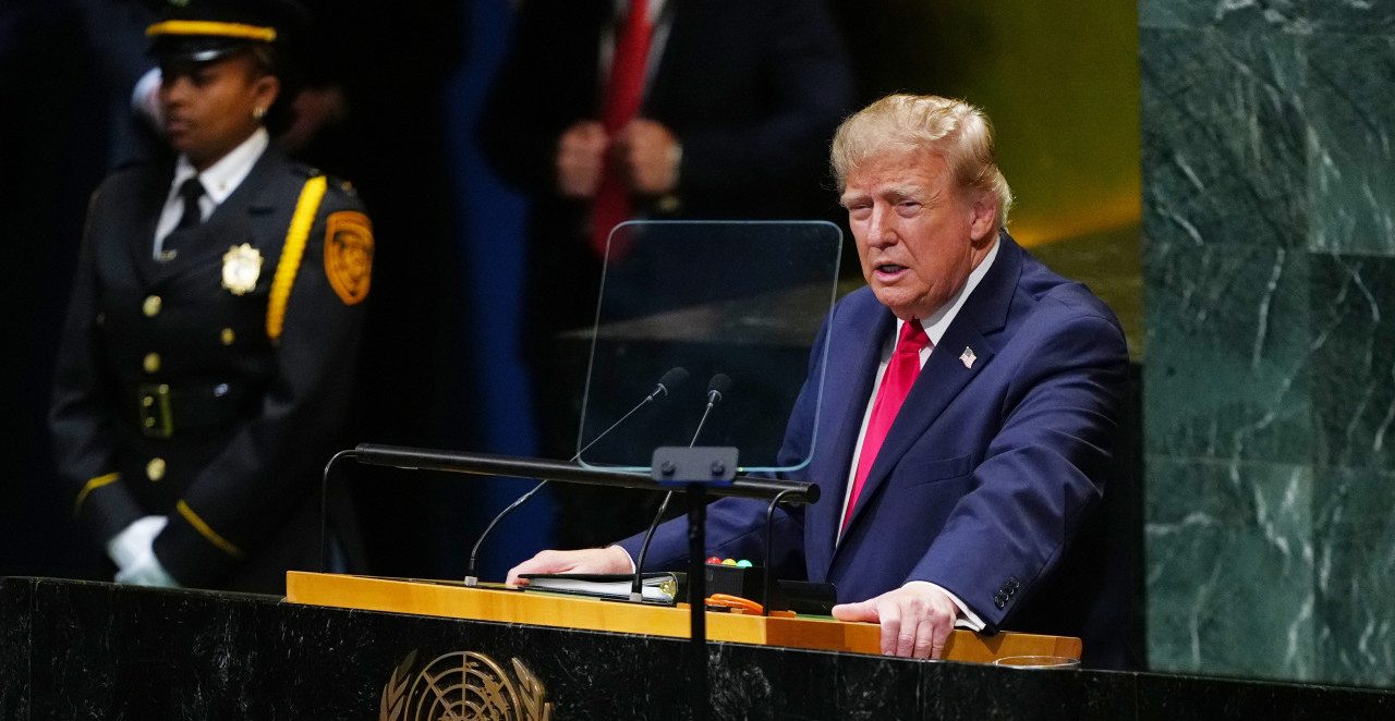 TRAMP O IRANU NA ZASEDANJU GSUN: Da li da ih oteram u pakao, bez ikakve šanse za opstanak (FOTO)