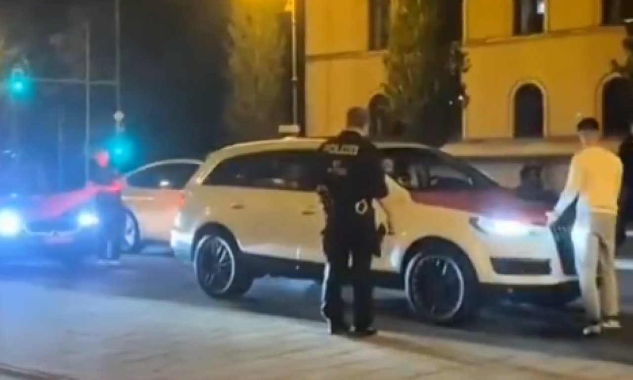 HAOS U NEMAČKOJ! POLICIJA SKIDALA ALBANSKE ZASTAVE: Na protestu podrške liderima OVK uklanjana nacionalna obeležja! (VIDEO)