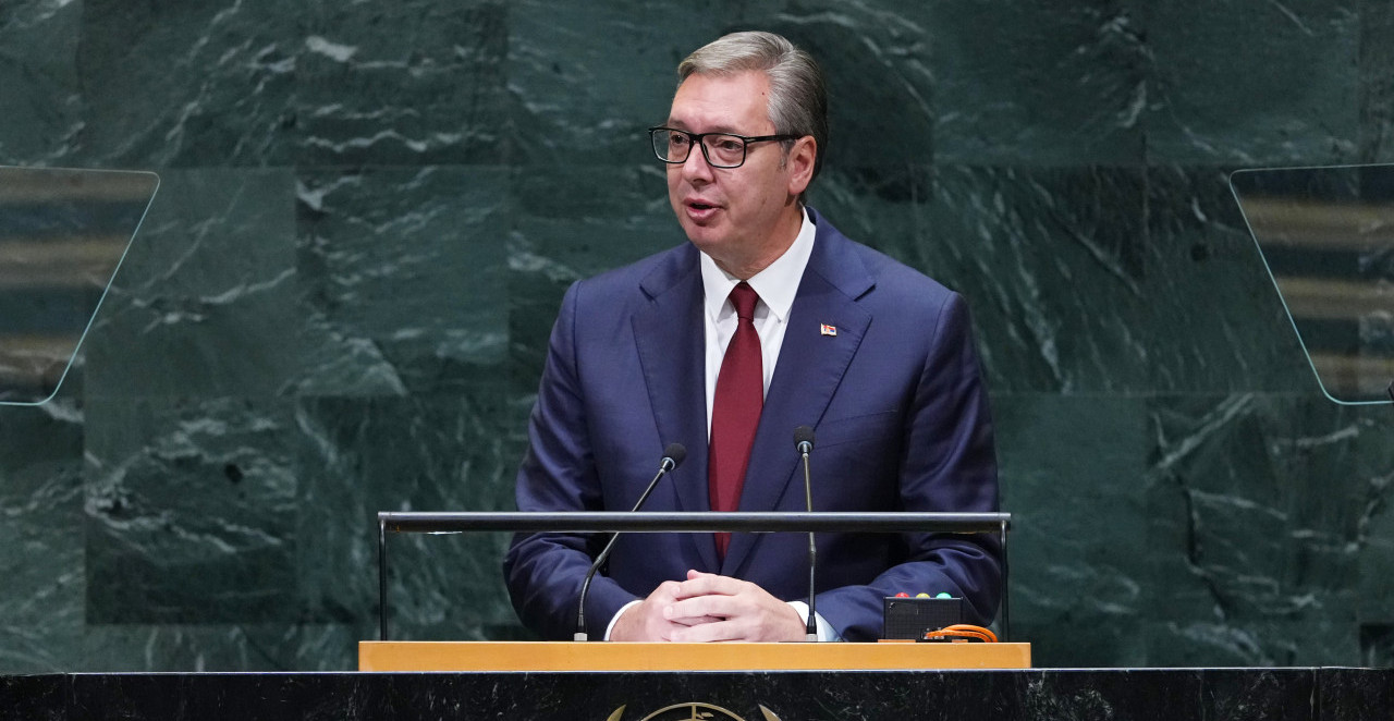 "GAZILI SU SRBIJU, ALI JE NISU POBEDILI, UZDIGLA SE KAO FENIKS" Predsednik Vučić obratio se na Generalnoj skupštini UN! "Svima pokazujemo kako se čuva međunarodno-javni poredak" (VIDEO)