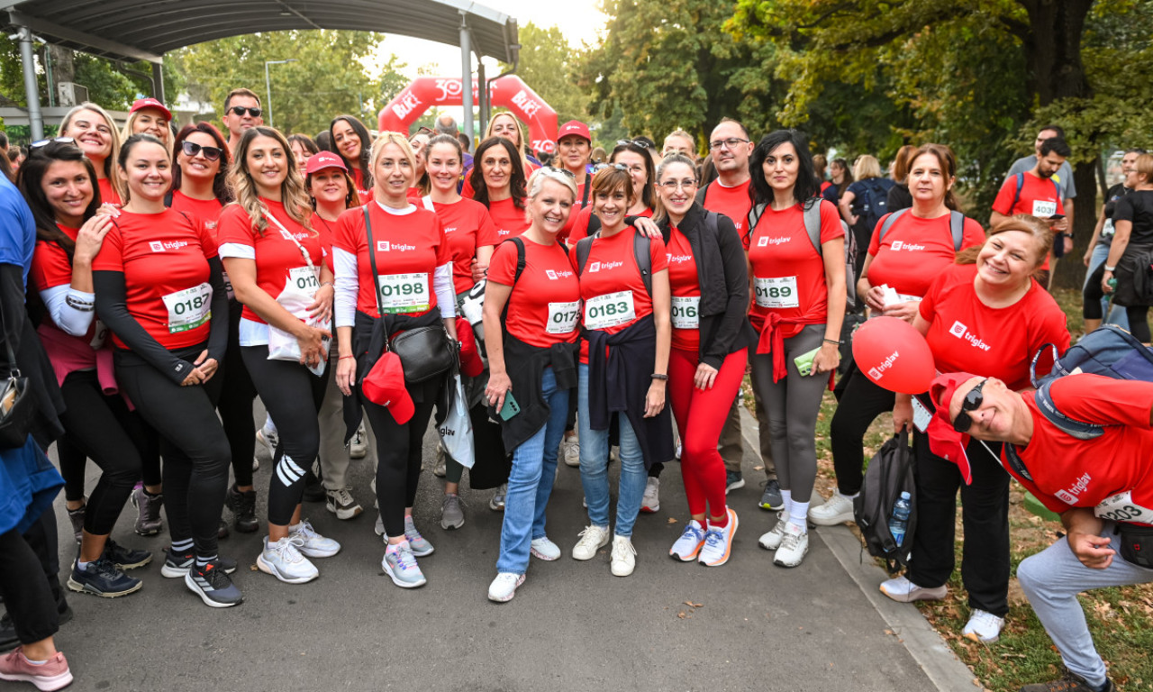 TRIGLAV OSIGURANJE NA "BELGRADE BUSINESS RUN & WALK" PODRŽALO SPORT I ZDRAV ŽIVOT
