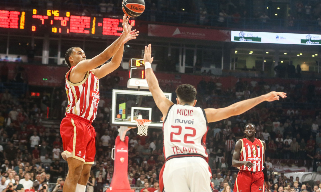 KOŠMAR SE NASTAVLJA: Košarkaši Crvene zvezde poraženi od Hapoela u drugom kolu Evrolige (FOTO)