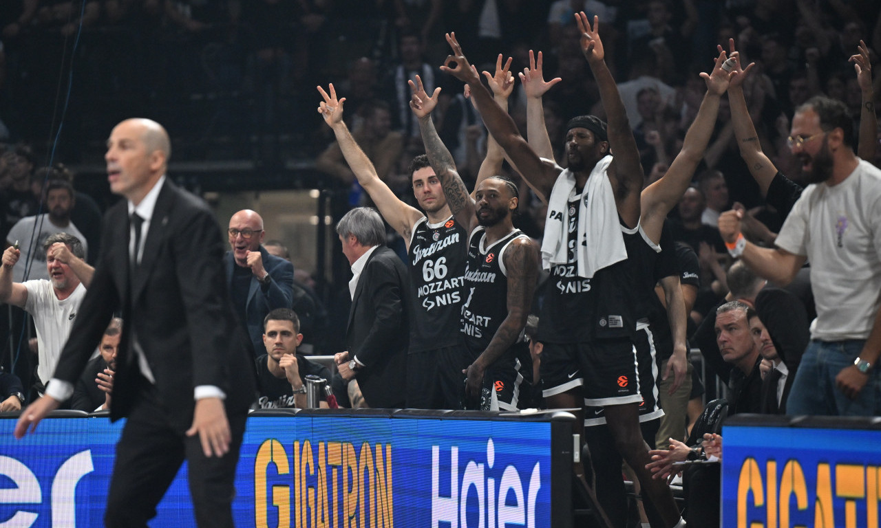 PARTIZAN NA VRHU, ZVEZDA TONE: Ovako izgleda tabela Evrolige posle mečeva večitih