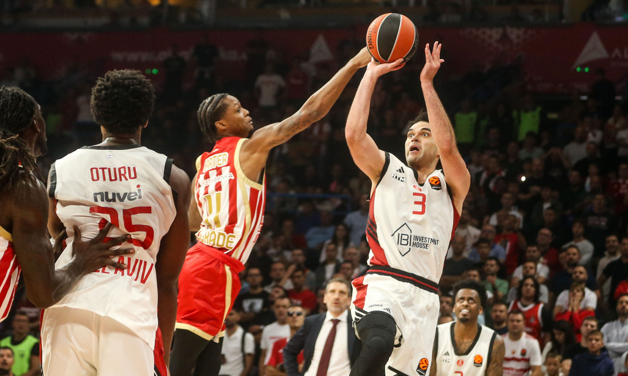 DEKLASIRAO ZVEZDU U BEOGRADU, PA DOBIO PRIZNANJE! As Hapoela MVP drugog kola Evrolige