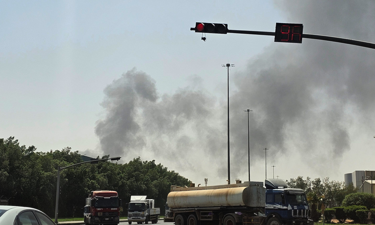 VELIKI POŽAR KOD ARAMKA U RIJADU! Stub dima nad gradom