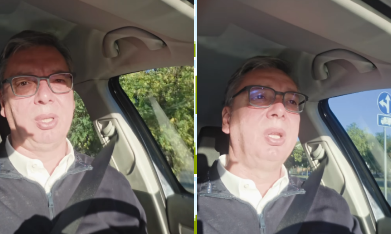 PORUKA VUČIĆA NA PUTU ZA BAČKU PALANKU: „Slobodu ne možete da zaustavite!”