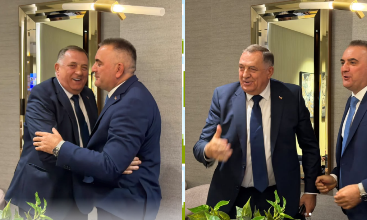 DODIK SE OGLASIO SA MREŽE "X": "Odlično raspoloženje u štabu, ovo liči na pobedu Minića!"