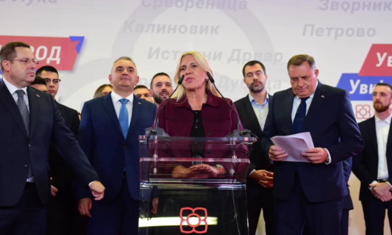 KRUNA TANDEMA DODIK - CVIJANOVIĆ: Željka razbila rivale i poručila da nikada neće izdati interese Srpske!