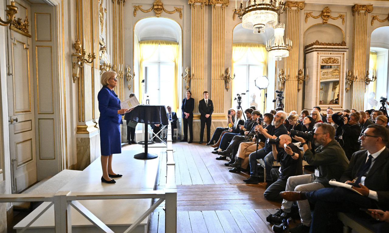 NOBELOVA NAGRADA ZA KNJIŽEVNOST 2026. OTIŠLA U NJENE RUKE Evo ko je osvojio prestižnu nagradu (FOTO)