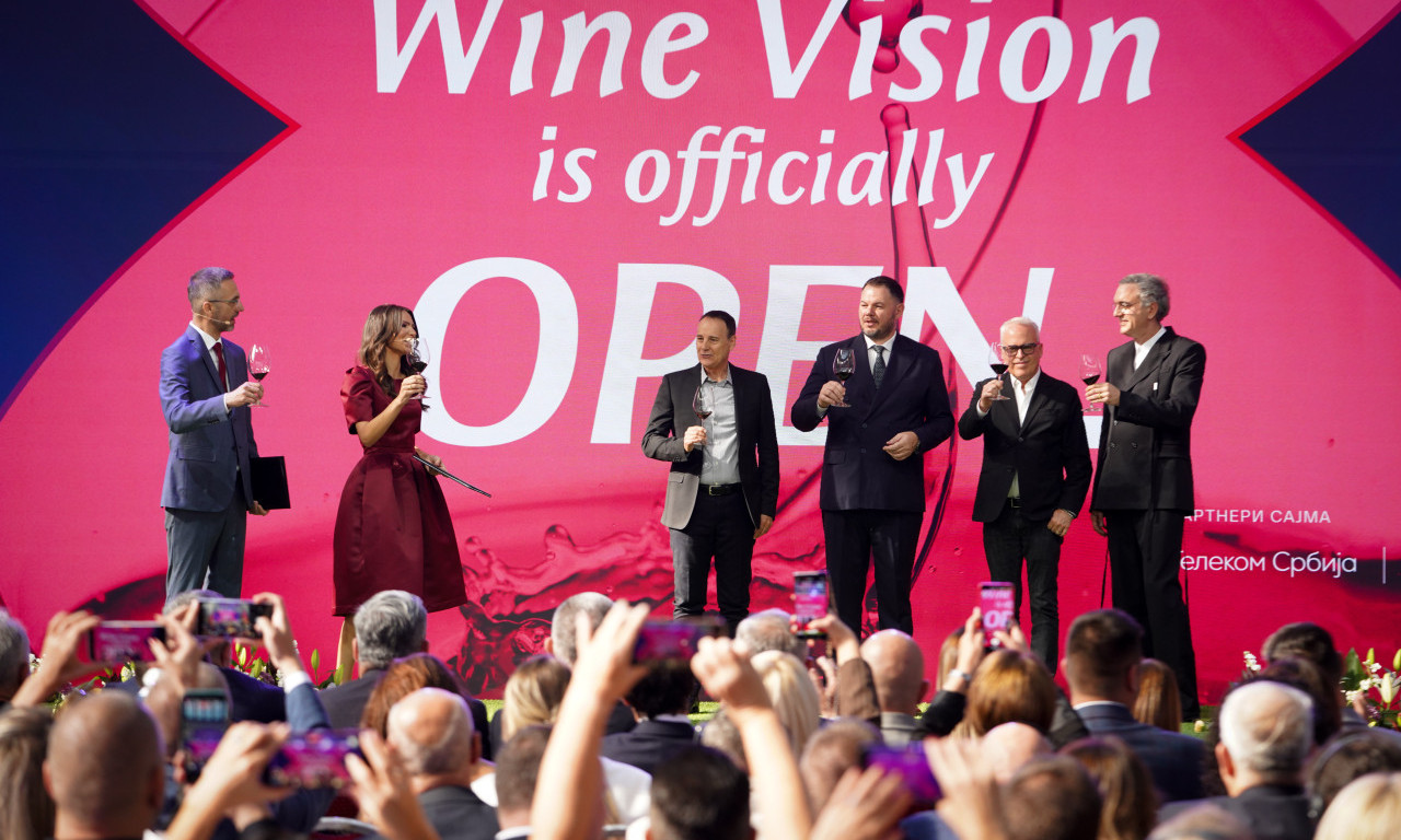 BROJNE ZVANICE I EKSPERTI NA SAJMU Vinska vizija Otvorenog Balkana do 12. oktobra (FOTO+VIDEO)