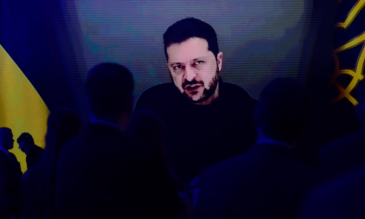 ZELENSKI BESAN: Ukrajina nije upozorena
