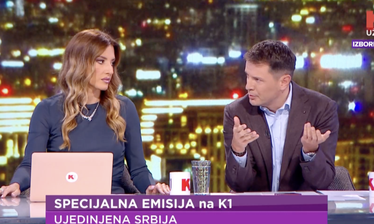 UŽIVO SPECIJALNA EMISIJA NA K1 TV - JOVANA I DRAGO SA MALIM, BRNABIĆ I RADENOVIĆEM: Šta će se dogoditi dan posle izbora?