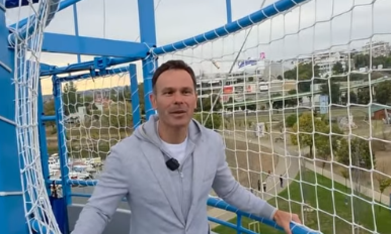 SINIŠA MALI ISPROBAO EKSPO BALON! Sa 150 metara visine poručio: Sledeći put kad budem imao ovakve ideje... (VIDEO)