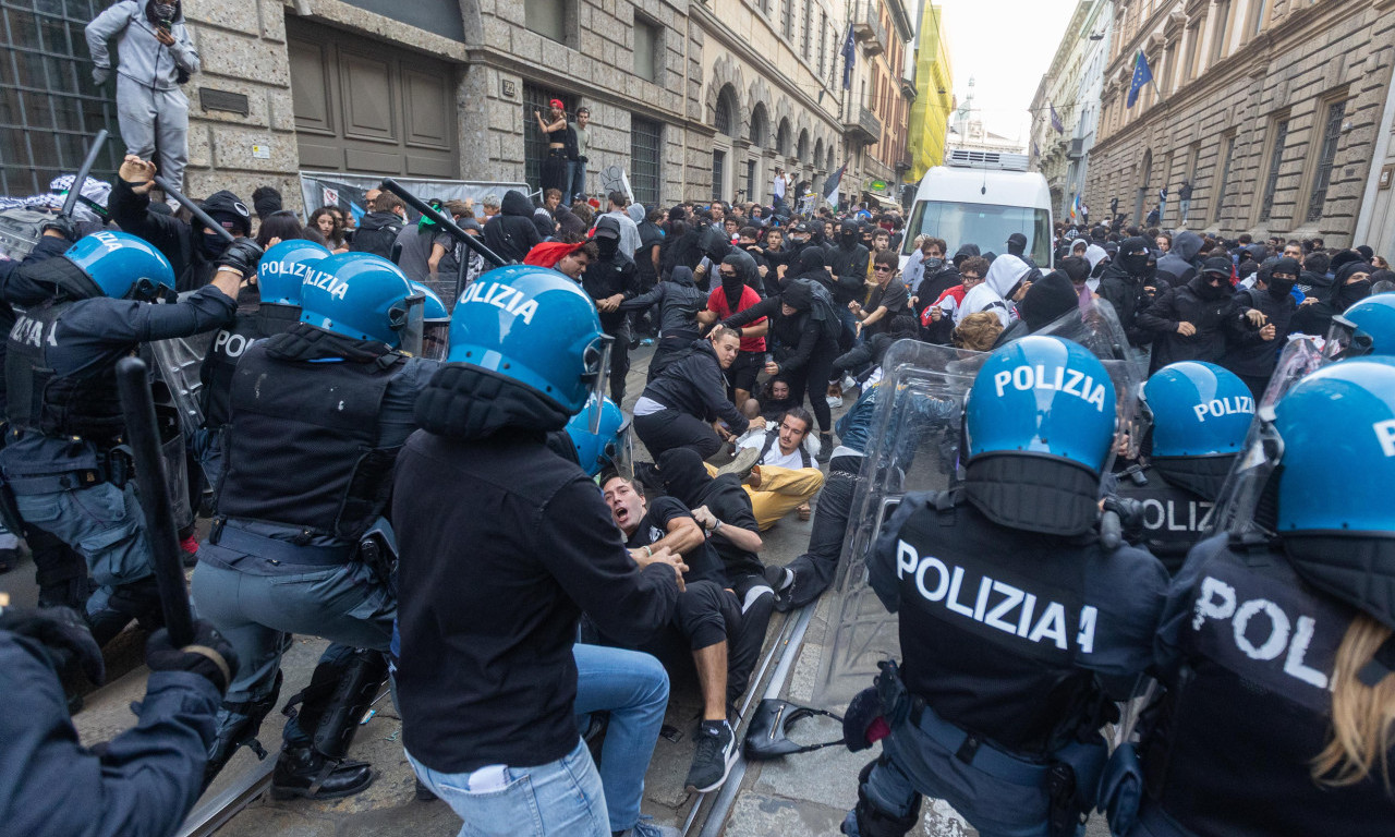 OGROMNA MATERIJALNA ŠTETA: Maloletnici napravili haos u Milanu, oko 200 policajaca povređeno u neredima!