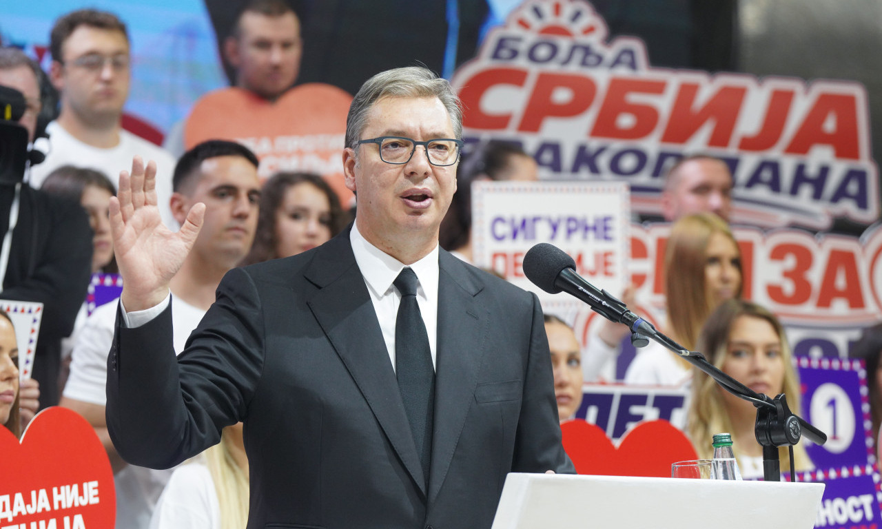 VUČIĆ POSLAO SNAŽNU PORUKU PRED IZBORE: „Branili smo Srbiju čistotom i ljubavlju, u nedelju idemo na pobedu!“