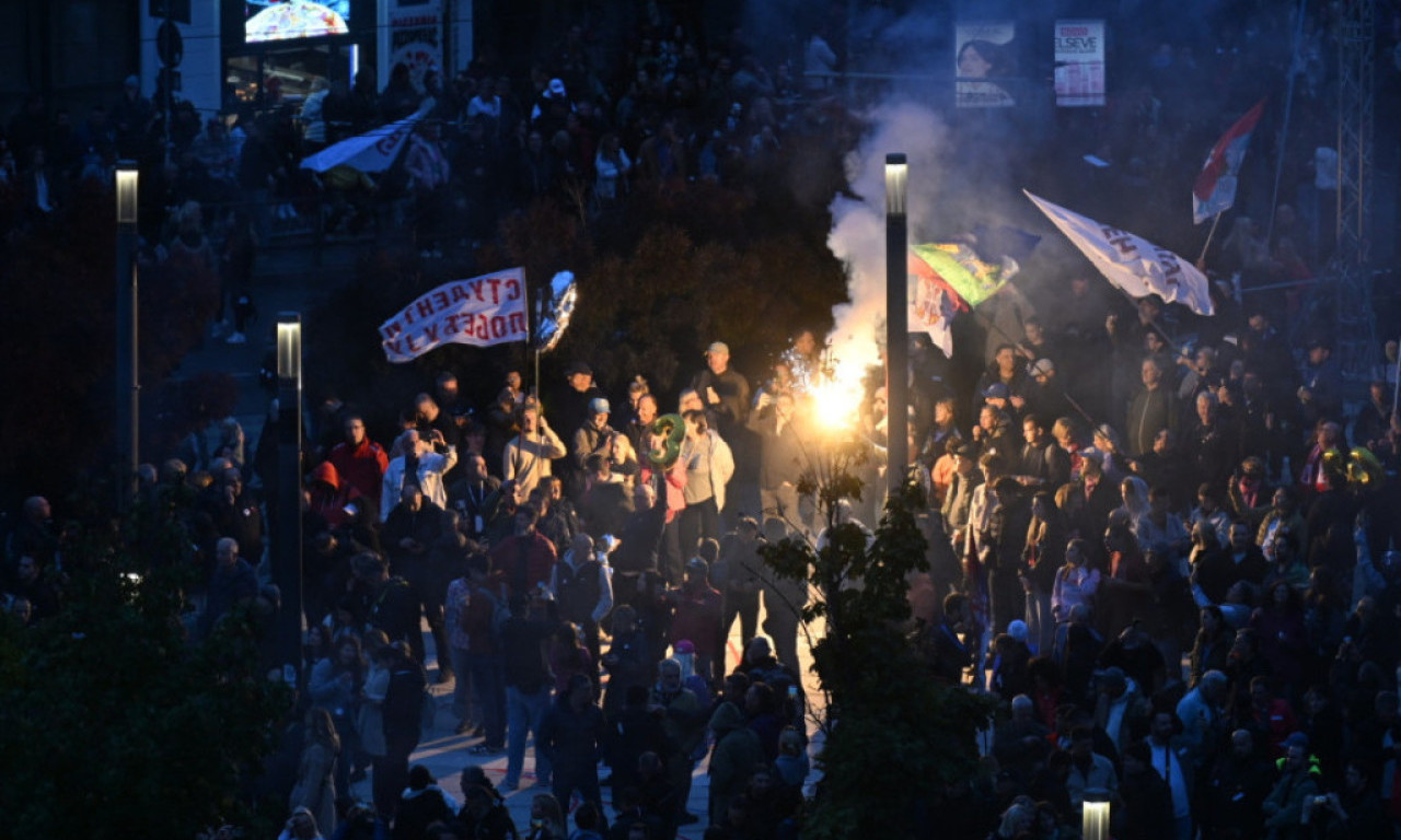 BAKLJE, SKANDIRANJE I USTAV SRBIJE NA SLAVIJI! Studentska lista završila kampanju uz „Marš na Drinu“ i gromoglasne poruke