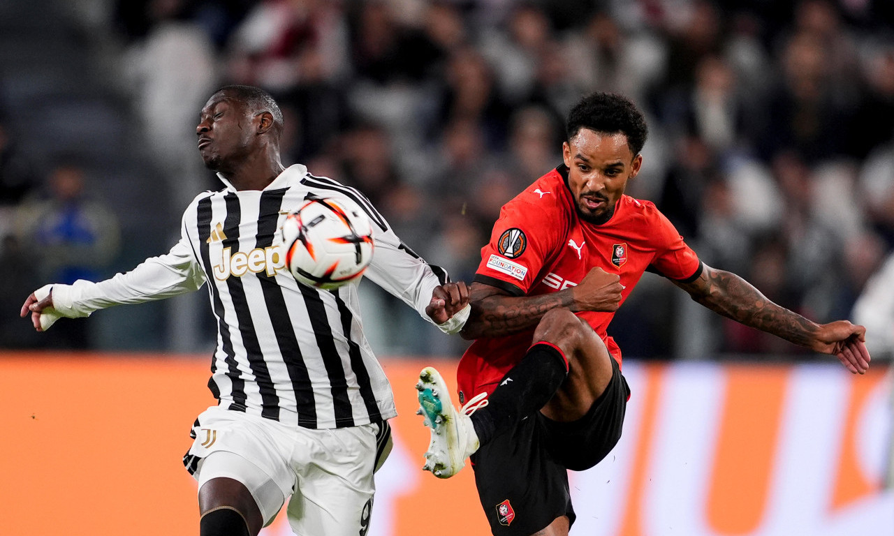 JUVENTUS SE SPASAO SA BELE TAČKE, REN PROKOCKAO POBEDU U TORINU! Dva penala obeležila dramatičan remi u Ligi Evrope
