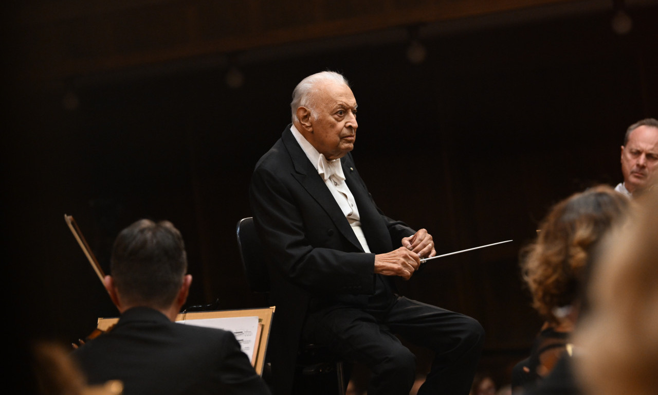 SPEKTAKL NA SCENI: Mehta i Beogradska filharmonija održali koncert u čast Mehtinog 90. rođendana