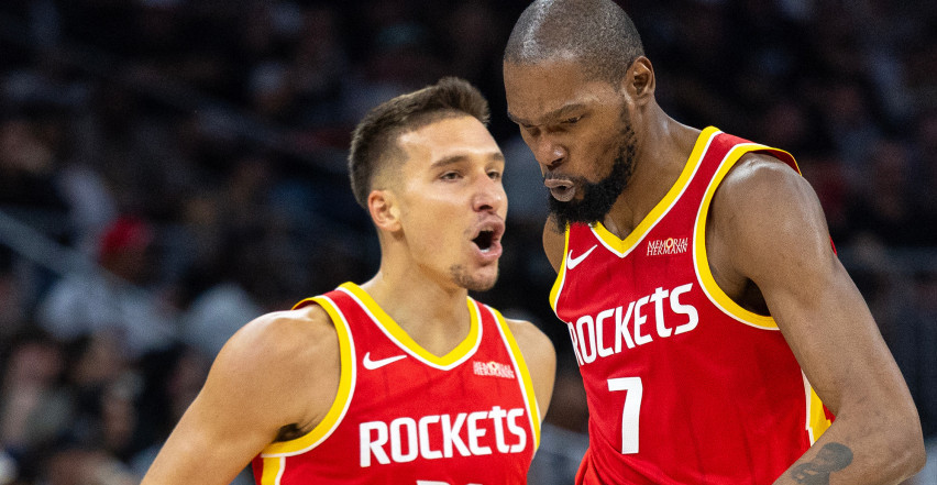 HJUSTON BOLJI OD SAN ANTONIJA Za devet minuta tri poena Bogdana Bogdanovića (FOTO)