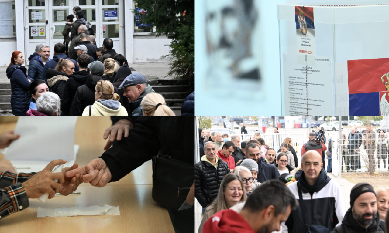 IZBORI 2026: SRBIJA GLASA Stigli prvi rezultati izlaznosti! Dugi redovi ispred biračkih mesta, evo ko je glasao (FOTO+VIDEO)