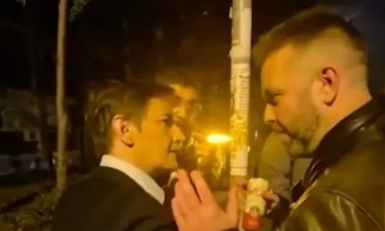 ANA BRNABIĆ HRABRO IZAŠLA PRED PRISTALICE STUDENTSKE LISTE: "Majstori, jesam ja p...? Hoćeš da me jašeš?" (VIDEO)