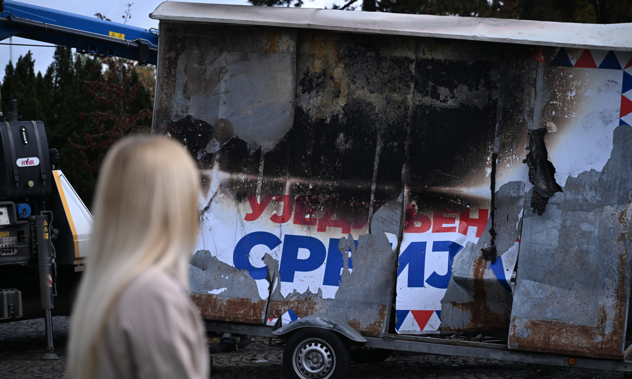 POGLEDAJTE ŠTA JE OSTALO OD ĆACILENDA DAN POSLE IZBORA Sve zapaljeno, Pionirski park poput ratišta (FOTO)