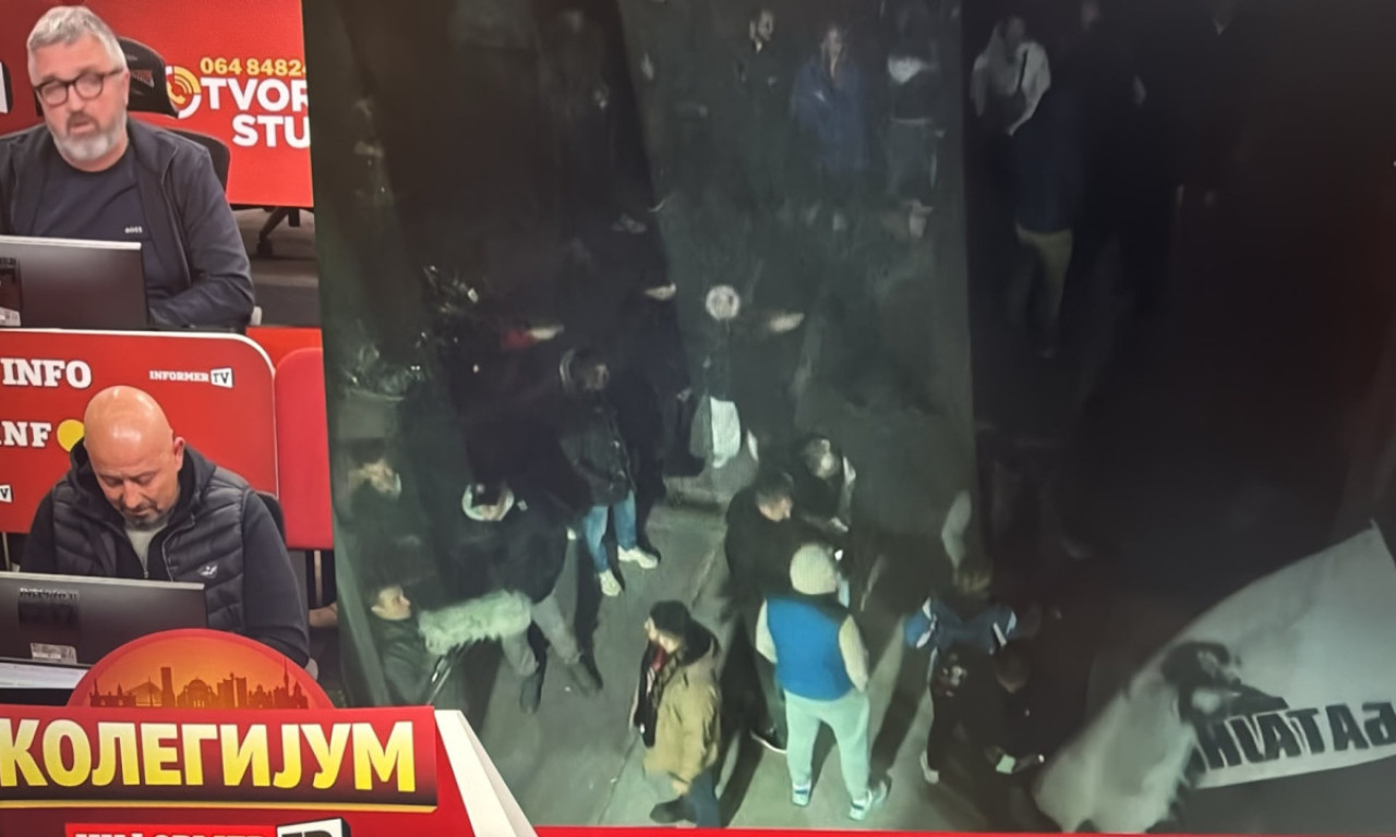ŽANDARMERIJA REAGOVALA Grupa građana se sukobila sa policijom ispred zgrade TV Informer