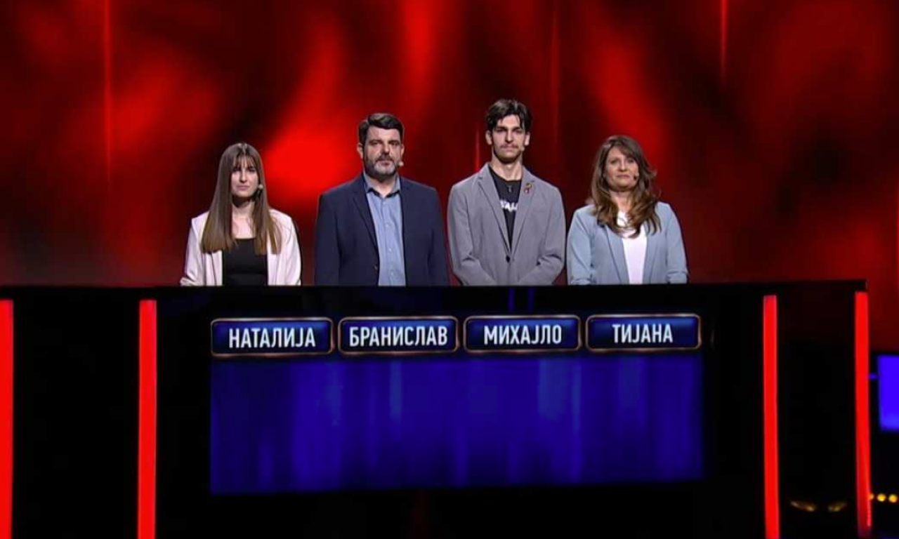 PRVI PUT U KVIZU "POTERA" CELA PORODICA U ISTOM TIMU Trebaljevci priredili neverovatnu završnicu (FOTO)